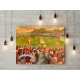 Broomfield Park Stadium Fine Art Canvas - Airdrie FC